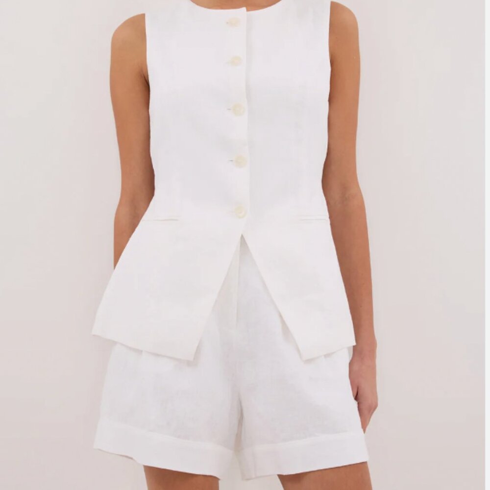 DISSH White Linen Set Size 2